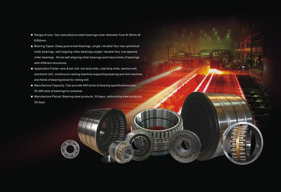 Rolling mill bearings · 2