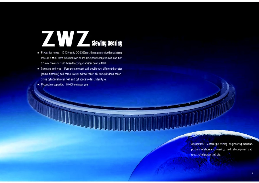 Slewing bearings · 2