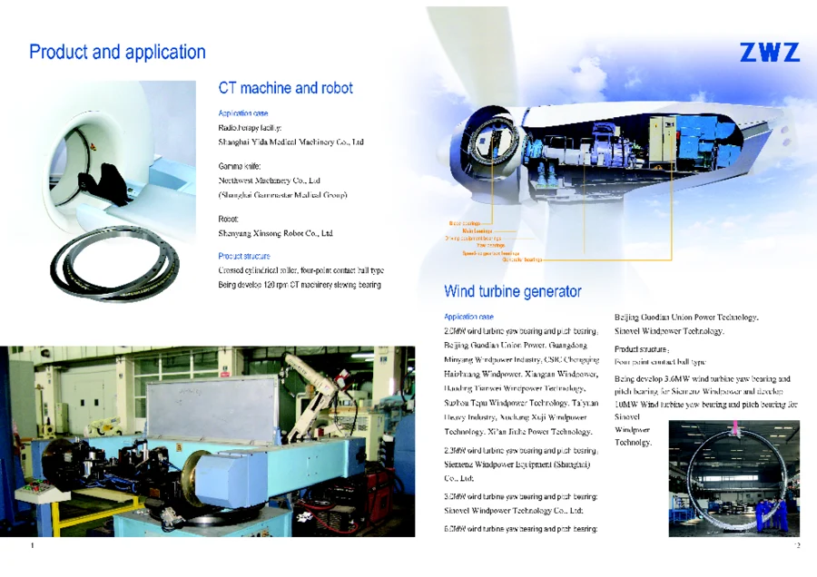 Slewing bearings · 7
