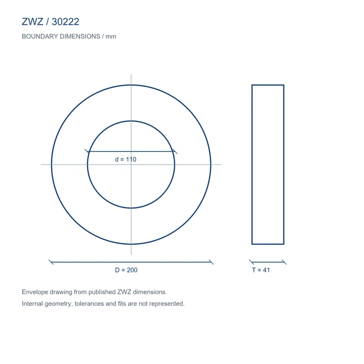30222 / d 110.000 mm / D 200.000 mm